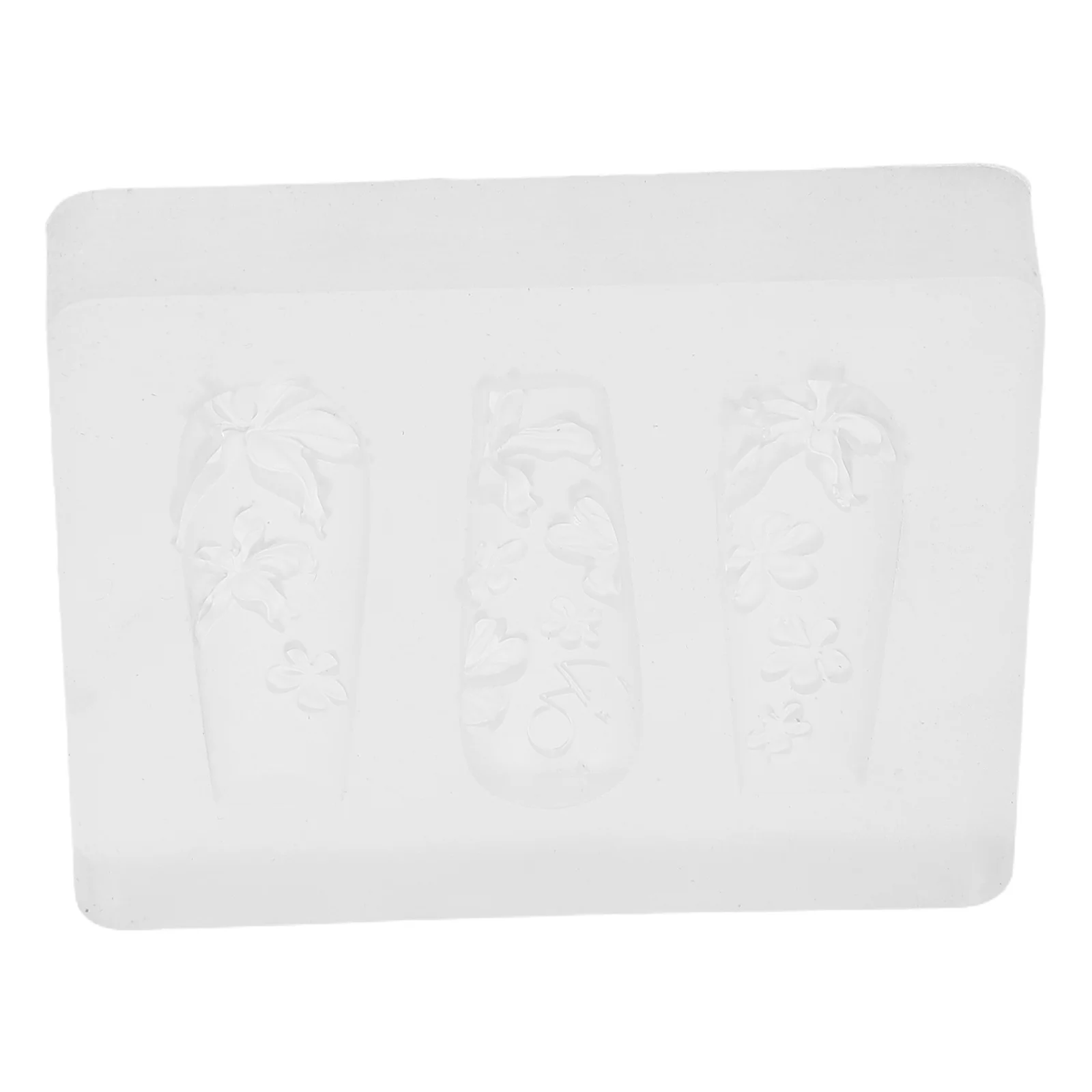 

3D Flower Nail Art Silicone Mold Reusable Floral Carving DIY Kit for Professional and Beginners Resin Carved Flower