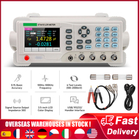 ET4410 Digital LCR Meter 100Hz-100KHz 0.1% High Accuracy LCR Electric Bridge Benchtop Resistance Inductance Capacitance Tester