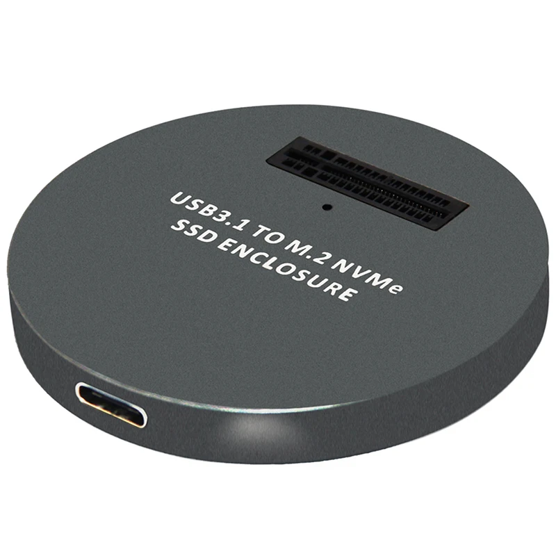 M2 SSD чехол NVMe корпус USB 3.1 Type C Gen2 10 Гбит/с M/B + M ключ M.2 NVMe SSD Внешний адаптер Коробка для 2230 2242 2260 M2 SSD