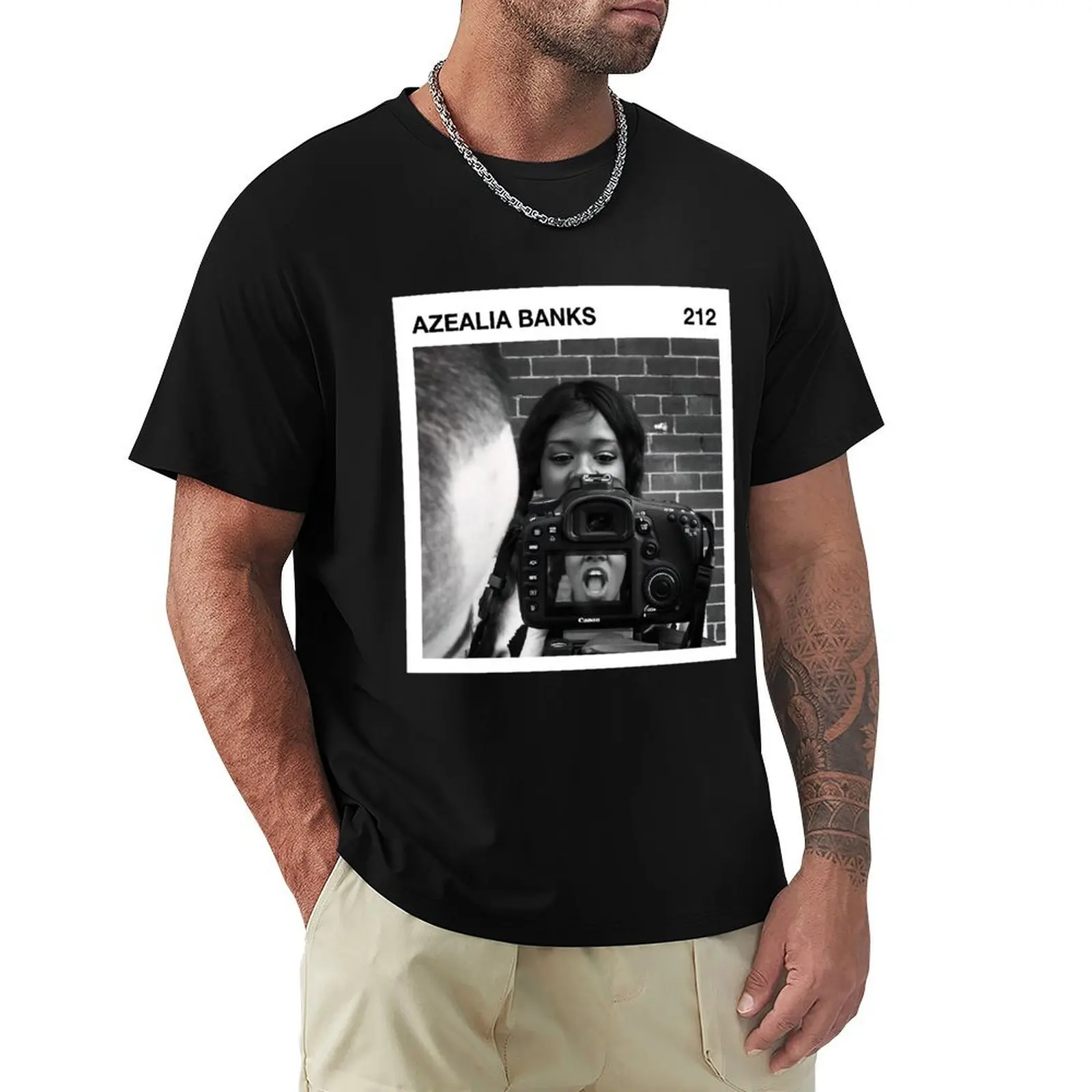 212 frame - azealia banks T-Shirt Work Wear Simple Tee Shirt
