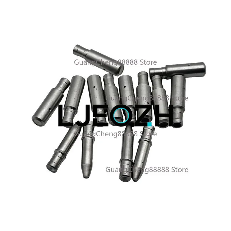 Fine hole discharge motor, hole punching machine, double ceramic eye mold guide, ruby