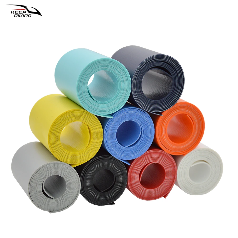 1 Rolle aufblasbare PVC-Reparaturflicken für Boote, speziell für beschädigte, leckende Löcher, wasserdichtes Reparaturwerkzeug – Detail 4