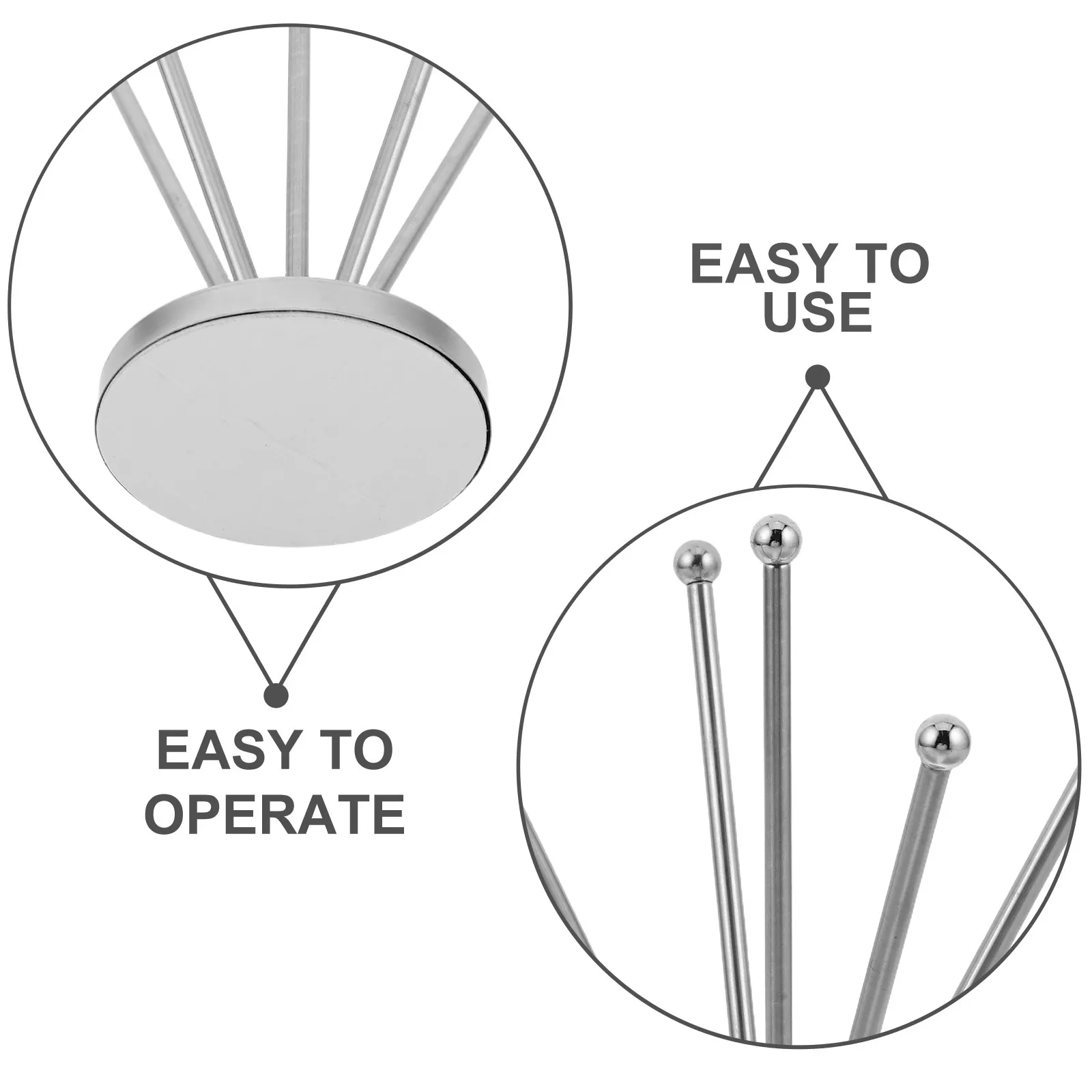 Metal Tabletop Stainless Steel Retractable Flagpole Telescopic Desktop Flag Holder for Office Meeting Room Home Events 5 Mini