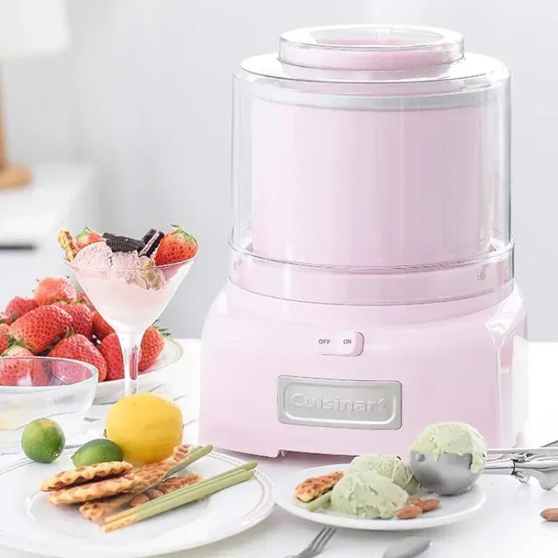 Home kitchen new Homemade Ice Cream Maker -  Small Mini Automatic Cone Ice Cream Making Machine. Icecream Maker Machine.