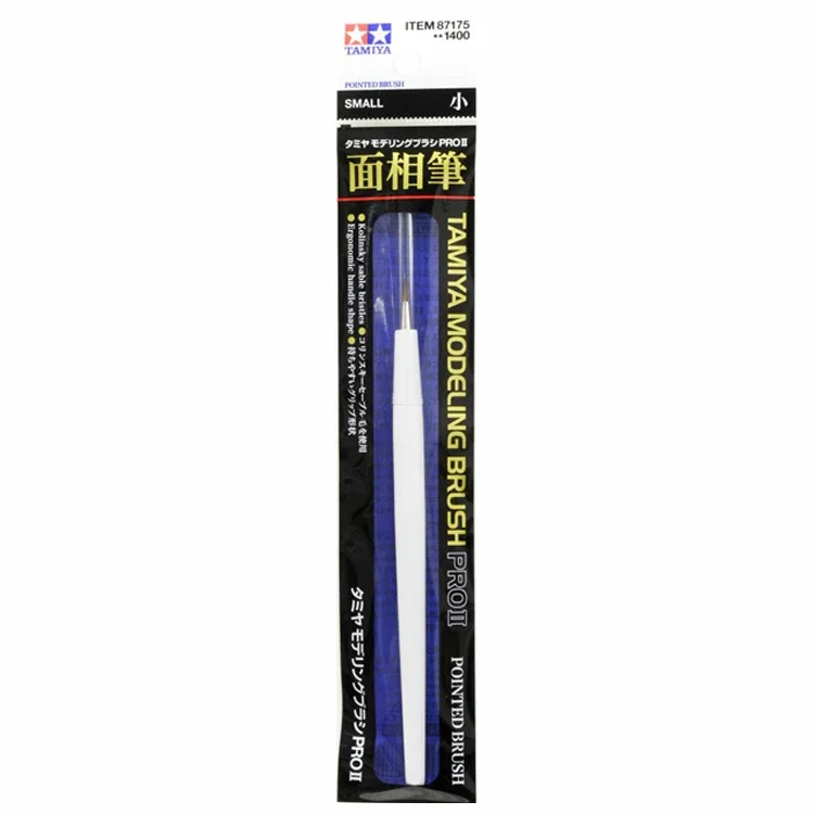 TAMIYA Modeling Brush PRO II 87172 87173 87174 87175 Hyperfine Color Pen Super Fine Pointed Brush for Model Craft Tools 1 Piece