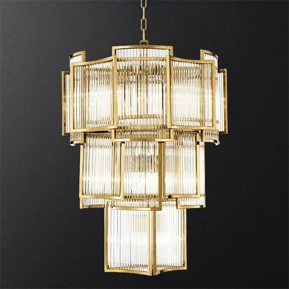 Nordic Crystal LED Chandelier Bedroom Living Room Dining  Lighting Decoration  Interior