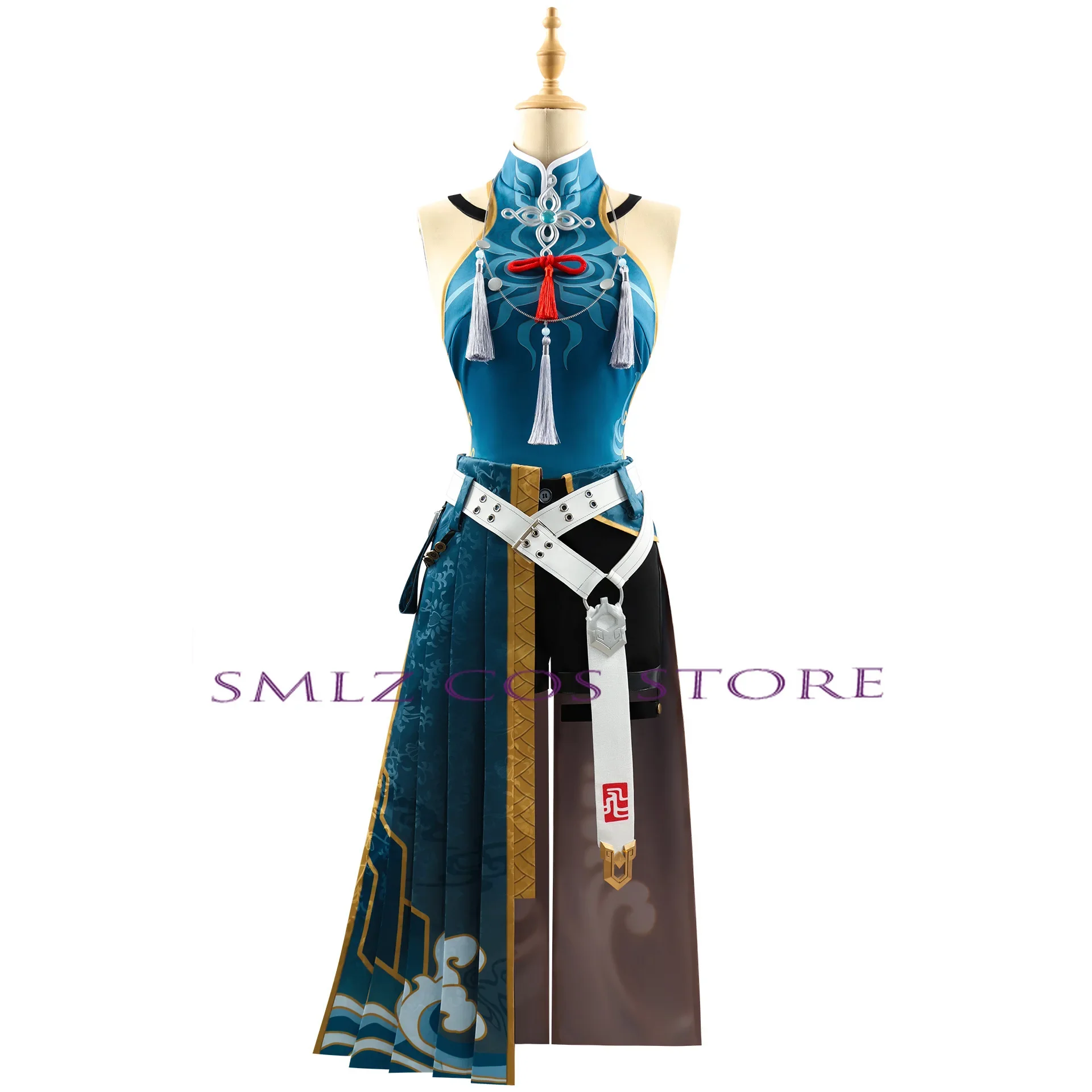 Feixiao Cosplay Game Honkai: Star Rail Kostuum Anime Foxian Uniform Prop Fei Xiao Pruik Set Nieuwe Rol Party Play Outfit Voor Man