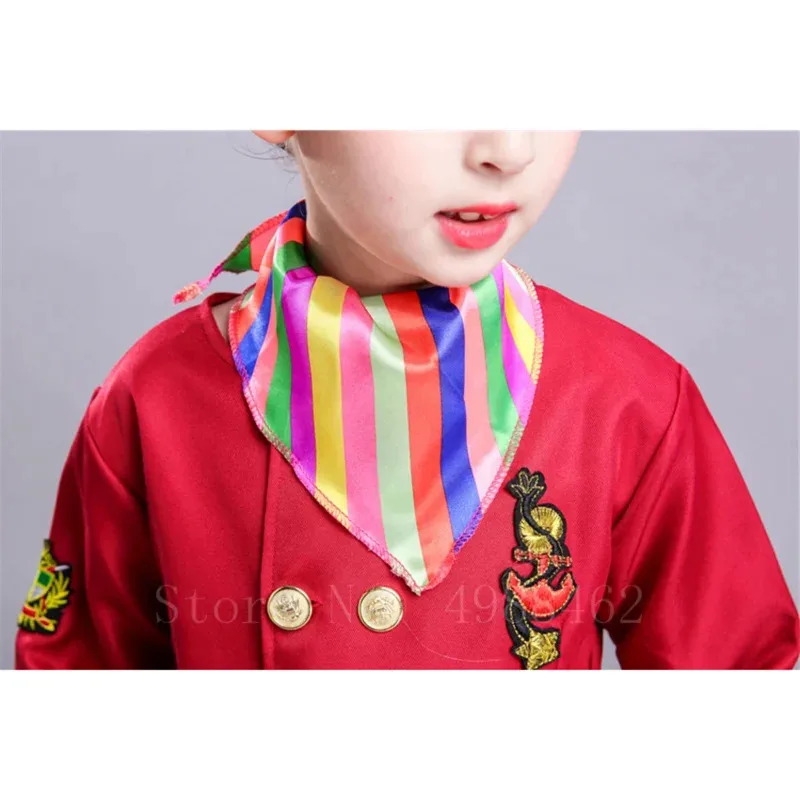 aa Bear House 002 2024 Kids Flight Attendent Cosplay Costumes Girls Stewardess Airline Service Uniforms Halloween Party WAT99 ★