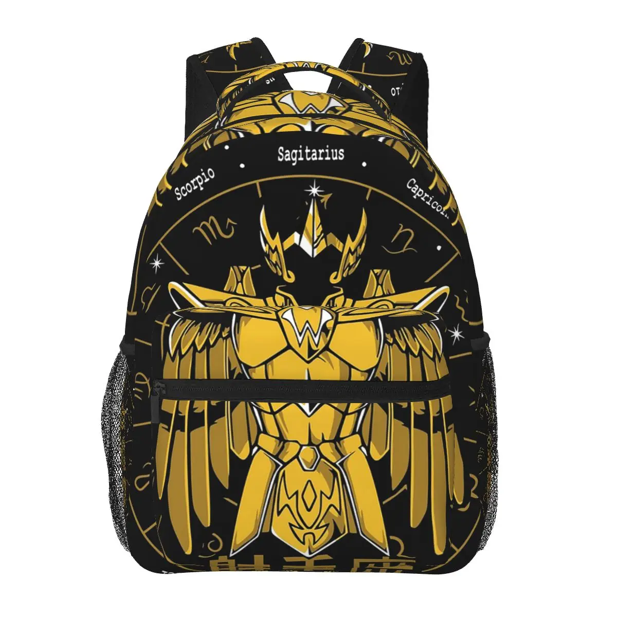 

Тканевые рюкзаки Knights Of The Zodiac Strzelec Milo Gold Saint Seiya, сумка для книг, детская школьная сумка, рюкзак для ноутбука, сумка на плечо