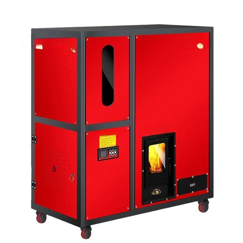 

Automatic smart home indoor smokeless plumbing biomass pellet heating furnace for radiator or floor heating