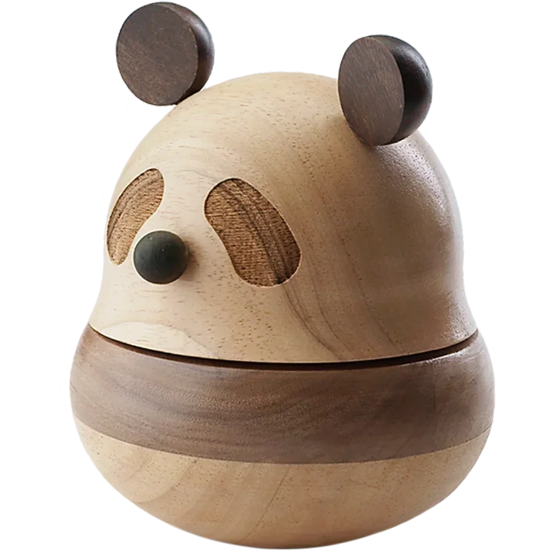 

Panda dekoracja pozytywka pozytywka drewniana