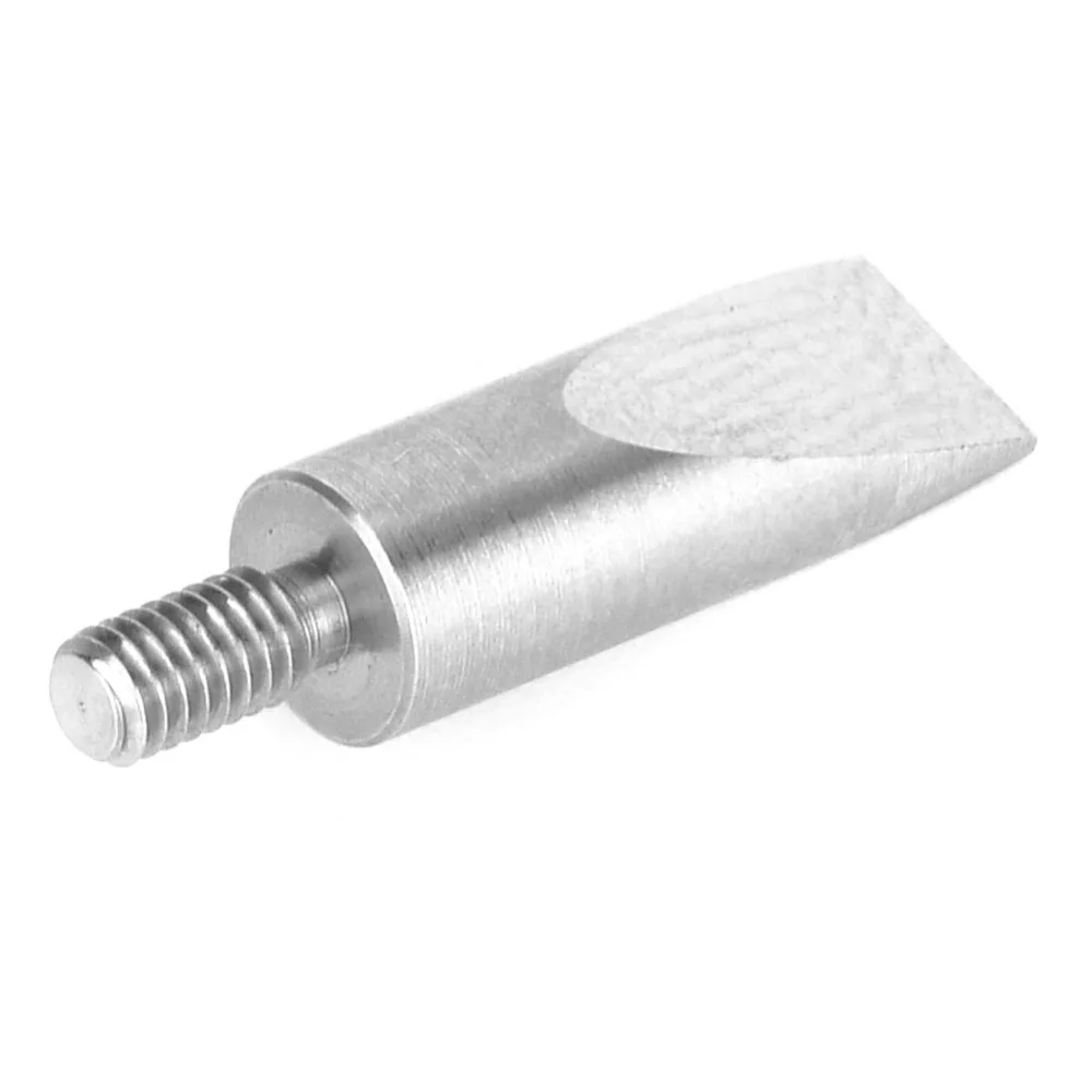 Stainless steel Dial Indicator Probe Flat Contact Point M2.5 Thread Dial Indicator Extension Stem Depth Gauge Edge Point