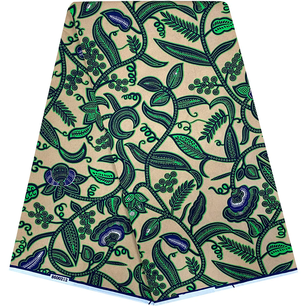 

Ткань с принтом «Анкара» из 100% полиэстера, яркий африканский материал для модной одежды