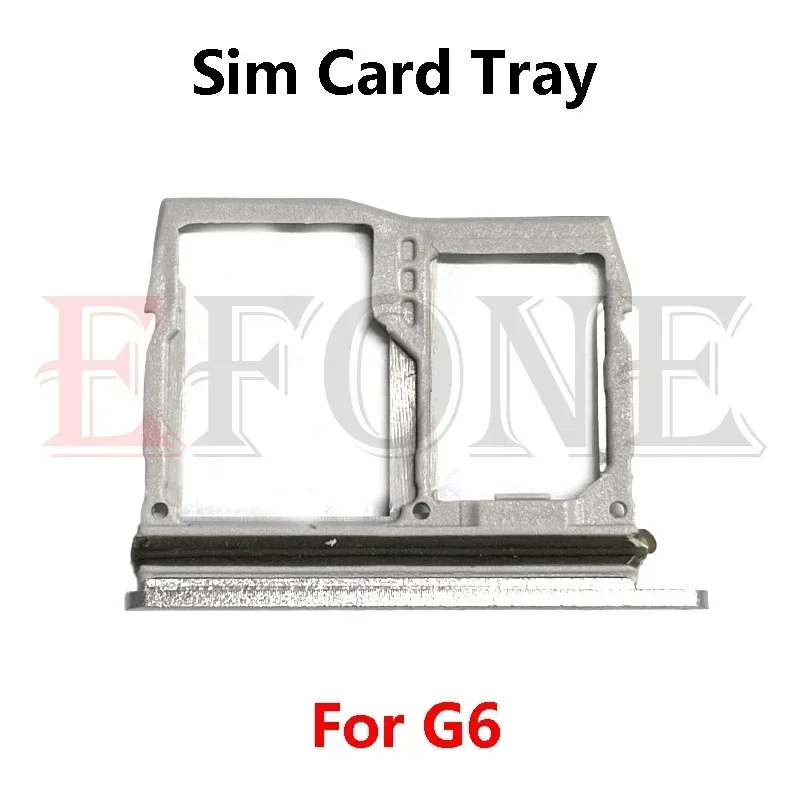 Sim Tray Holder For LG G5 G6 G8X ThinQ G850 V50S SIM Card Tray Slot Holder Adapter Socket Repair Parts