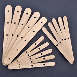 En bois Noyau De Cire Pour Bougies Aromathérapie Bougie Outil De Fabrication De Bougie Faisant Des Fournitures Mèche Centreur 5/10/20/30pcs