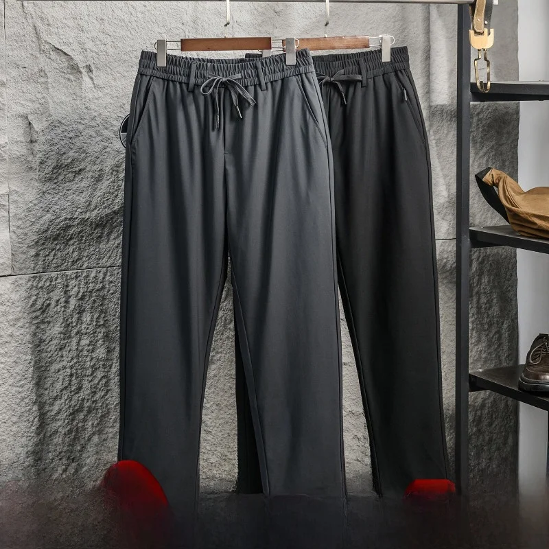 

Мужские повседневные брюки для активного отдыха, утепленные гусиным пухом, легкие, прямого кроя, ветрозащитные, осенне-зимние, новые, комфортные, из полиэстера.