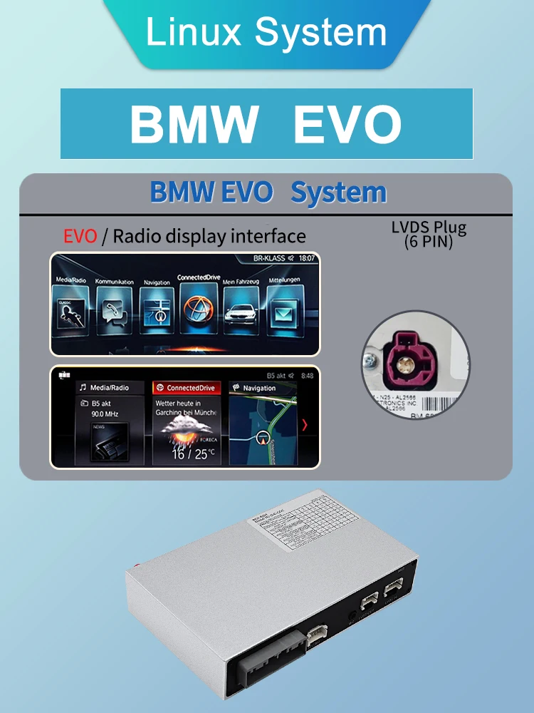 ワイヤレス CarPlay Android 自動モジュール BMW CCC CIC NBT EVO 車
