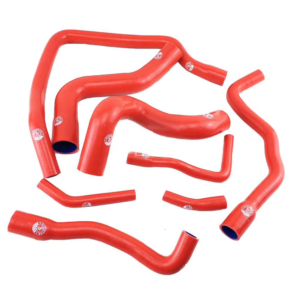 Silicone Radiator Hose Kit FOR BMW E34 M30 6CYC 525 528 530 89-95 (8Pcs)