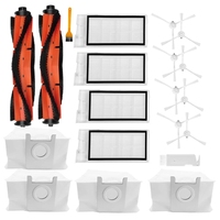 Main Brush Side Brush Filter Dust Bag Replacement Accessories For Xiaomi Roidmi Eve Plus Robot Vacuum Cleaner