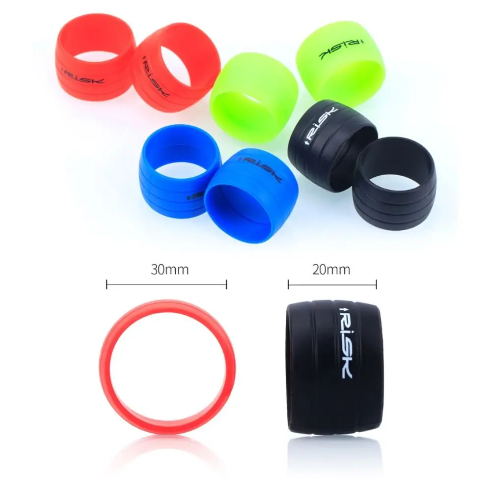 Non-Sleeve Handlebar Tape Plug Fixed Ring Bend Winding Waterproof Anti-skip Fixed Elasticity Bicycle Enthusiasts