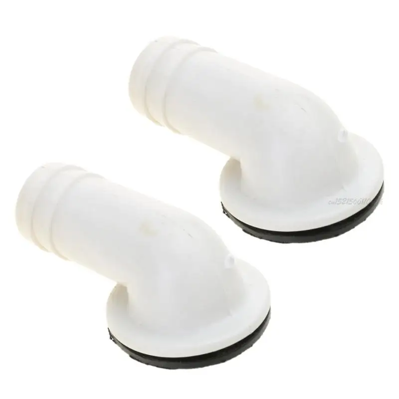 27RB 2PCS Universal Airconditioner Afvoeruitsluiting Connector elleboog Fitting Easy Install