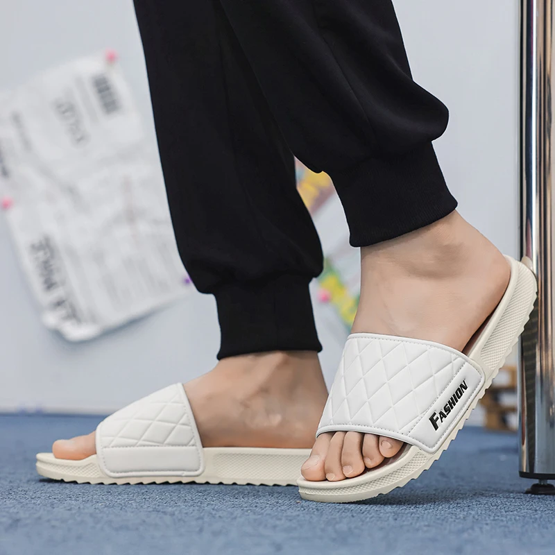 Summer Beach Slippers Men's Fashion Comfortable EVA Breathable Sandals Home Indoor and Outdoor Sandals Plus Size Slippers 46 47 image 6