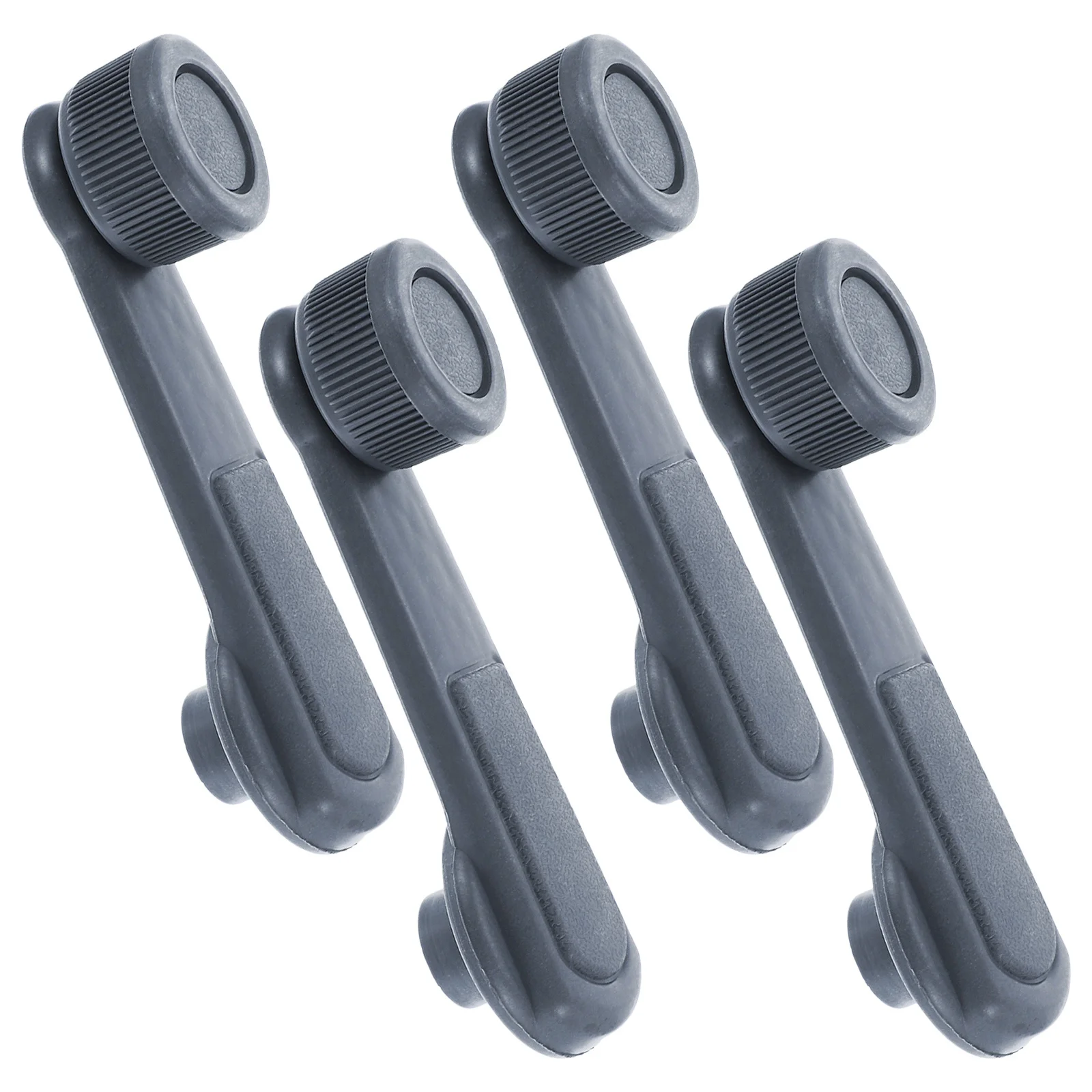 

4Pcs Car Window Crank Handles ABS Durable Replacement Easy Install Manual Operation Universal Fit Window Crank Handle