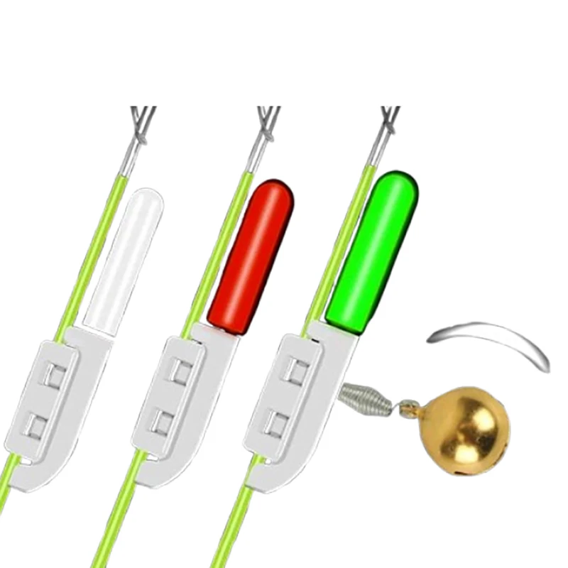 1x مقاوم للماء الصيد الإلكترونية قضيب مضيئة عصا ضوء LED للإزالة تعويم معالجة ليلة روك الصيد بطارية مفيدة
