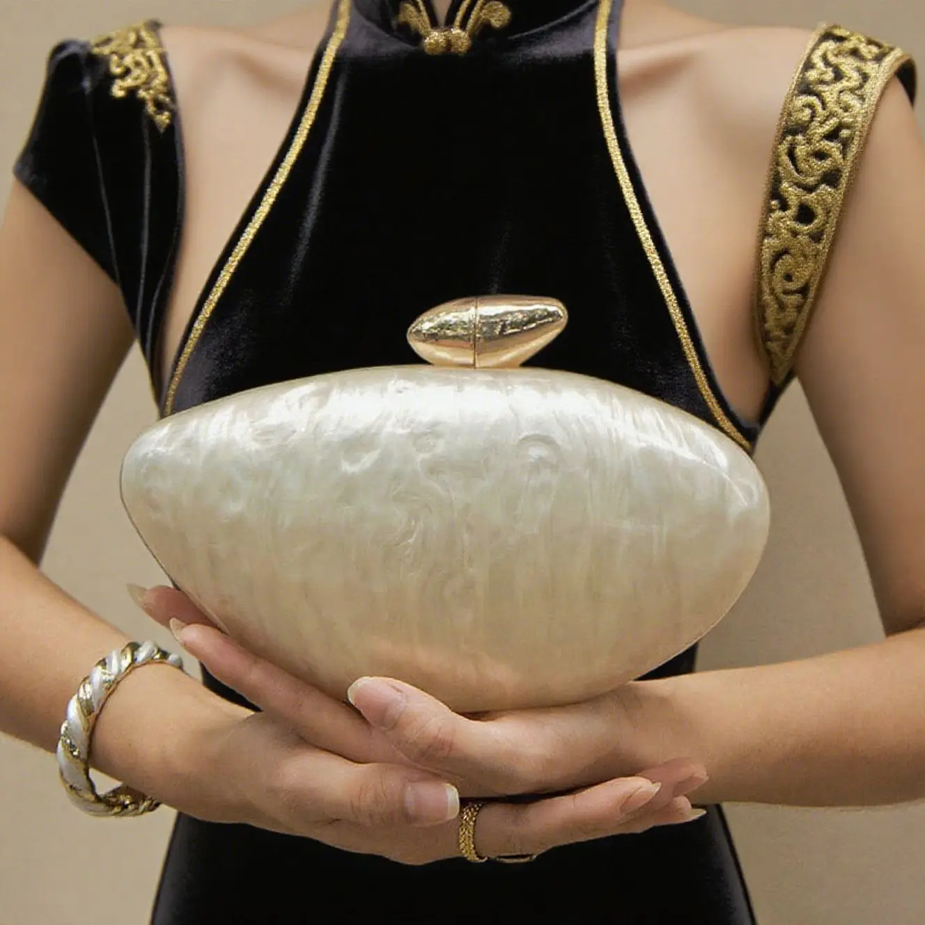 

Вечерние сумки во французском стиле, ретро, акриловая мраморная банкетная коробка, разные сумки через плечо для женщин