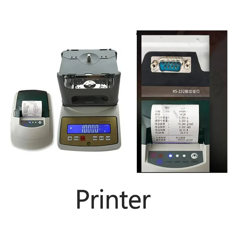 

24K 22K 20K 18K Purity Testing Machine Computer Density Gold Tester Density