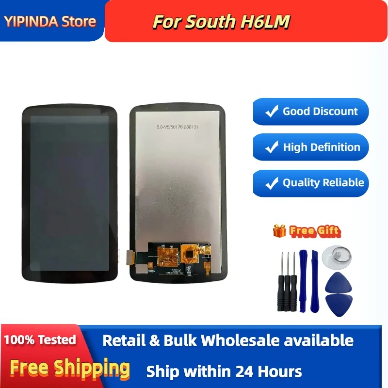 Touch LCD Screen For South H6LM RTK Surveying Handheld Data Collector New Replacement  Display Assembly Free Disassemble Tools