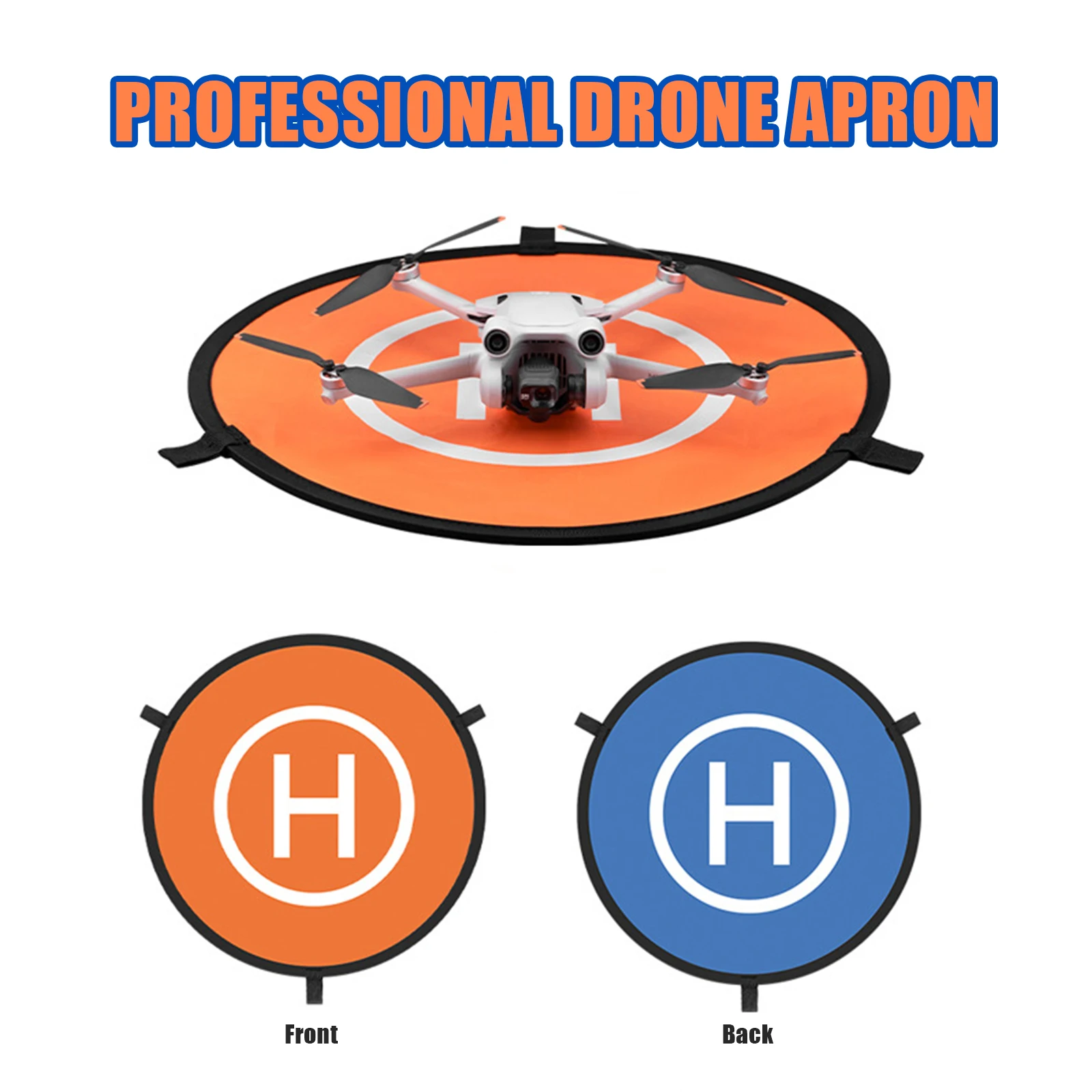 75/55cm Foldable Landing Pad For DJI Mini 4 Pro/Neo/Flip/Air 3S/FIMI X8 SE Quadcopters Apron Pad Universal Drone Accessories