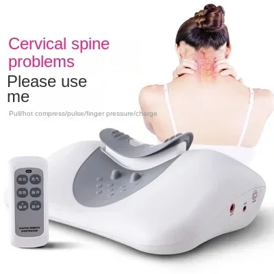 Multi Functional J3 Cervical Massager Electric Hot Compress Intelligent Constant Temperature Heating Charging Remote Control