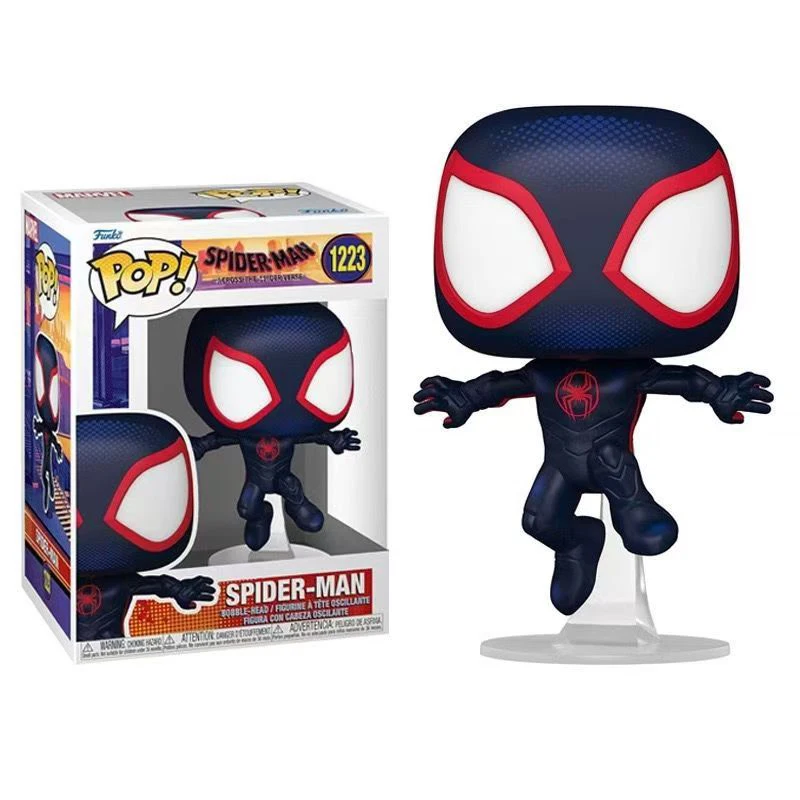 Funko Marvel Cinematic Universe Spiderman Doll Anime Q Version Action Figure Model Cute Desktop Ornament Accessories Gifts