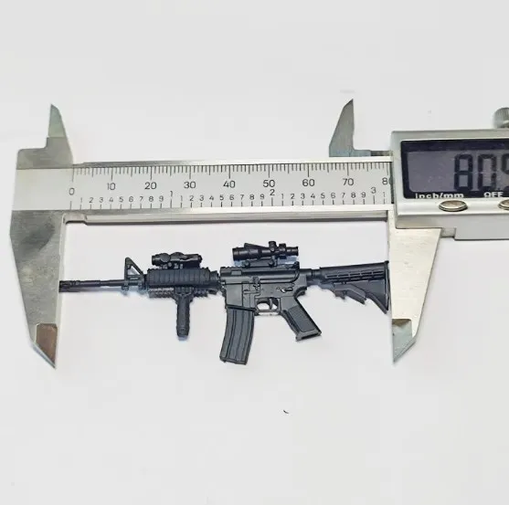 在庫あり 1/12 スケール HK416 MCX MK18 P30 AK12 ミニガンモデル