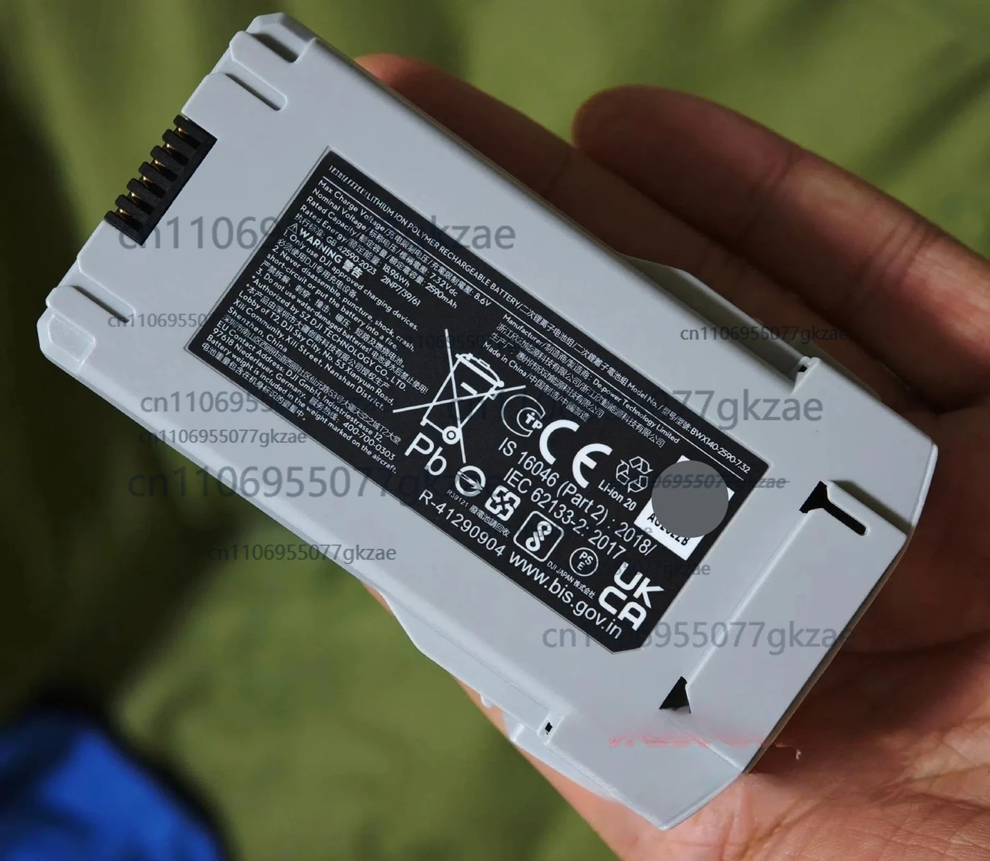 

Used 1PCS 100% Genuine Original FOR DJI Mini 4 Pro Intelligent Flight Battery 2590mAh