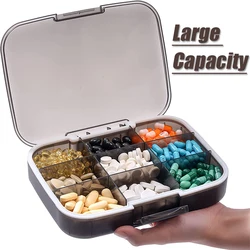 9 Grids Pill Box Large Capacity Pills Storage Case  Weekly Pill Organizer Tablet Container Medicine Box Holder Drug Dispenser