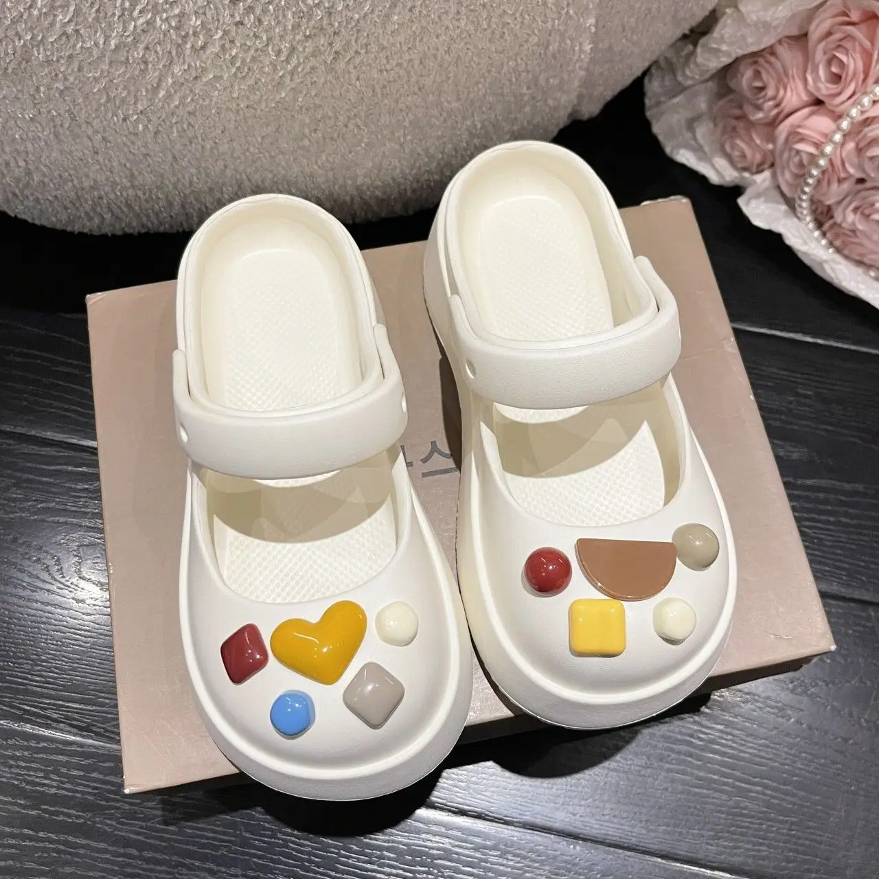 

Сланцы Baotou женские, подушка на толстой подошве, Нескользящие, тапочки, комнатные удобные уличные пляжные Тапочки