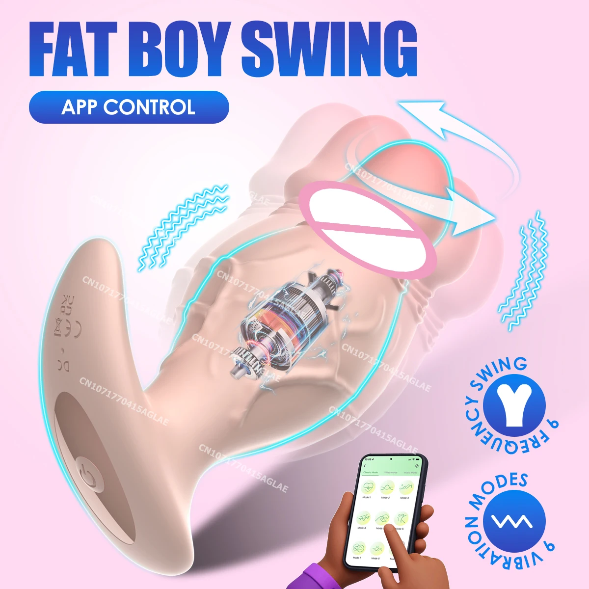 HESEKS APP الشرج هزاز 360 تدوير الشرج دسار ذكر البروستاتا محفز مدلك تهتز بعقب المكونات الجنس لعب الكبار للرجال مثلي الجنس #4