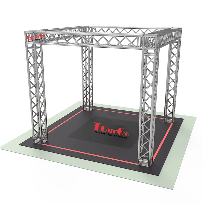 

Used Aluminum Backdrop Truss Portable Aluminum Truss Trade Show Booth