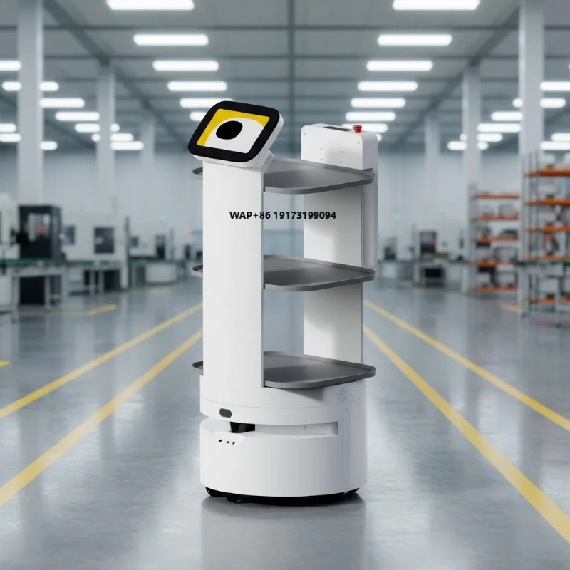 Intelligent Food Delivery Robot Waiter, Fully Automatic Program, Can Be Applied to Hotels, Restaurants factory