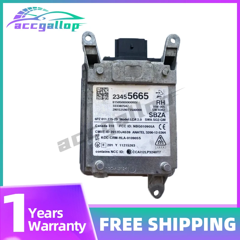 

23455665 For Cadillac Escalade ESV XTS Blind Spot Sensor Radar Module 2015 2016