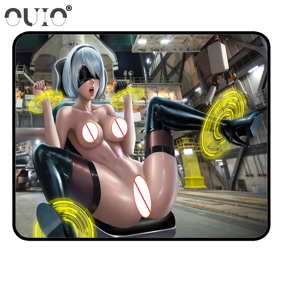 Nier: Automata Sexy Big Butt Kleine Muismat Voor Gaming-Accessoires Gamer Laptop Toetsenbordpad Tapijt Kantoor Muismat Bureaublad