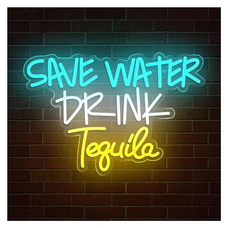 enseigne-lumineuse-neon-«-save-water-drink-tequila-»-avec-variateur-usb-pour-bar-a-biere-restaurant-cafe-club-fete-decoration-murale-27cm×40cm
