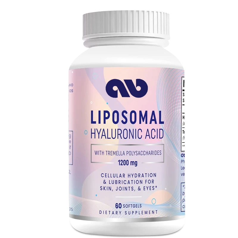 Liposomal Hyaluronic Acid Supplement 1000mg - Dual Strength Skin Moisturizing and Joint Lubrication