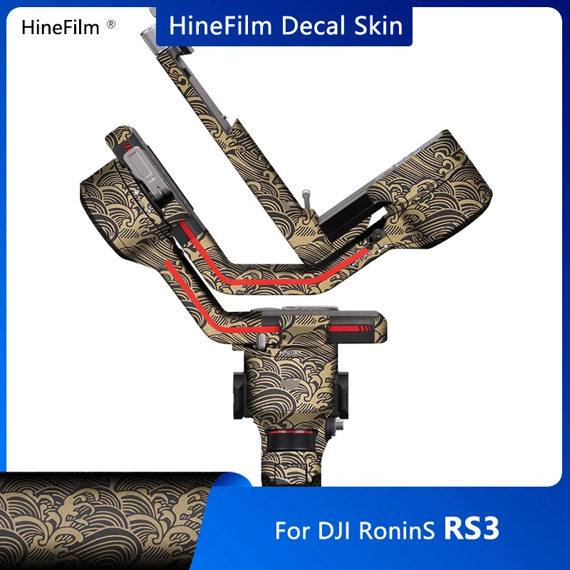 

Hinefilm Skin for DJI RS3 Skins for Ronin RS 3 Sticker RS3 Gimbal Sticker DJIRS3 Stabilizer Wrap Cover Film Protector