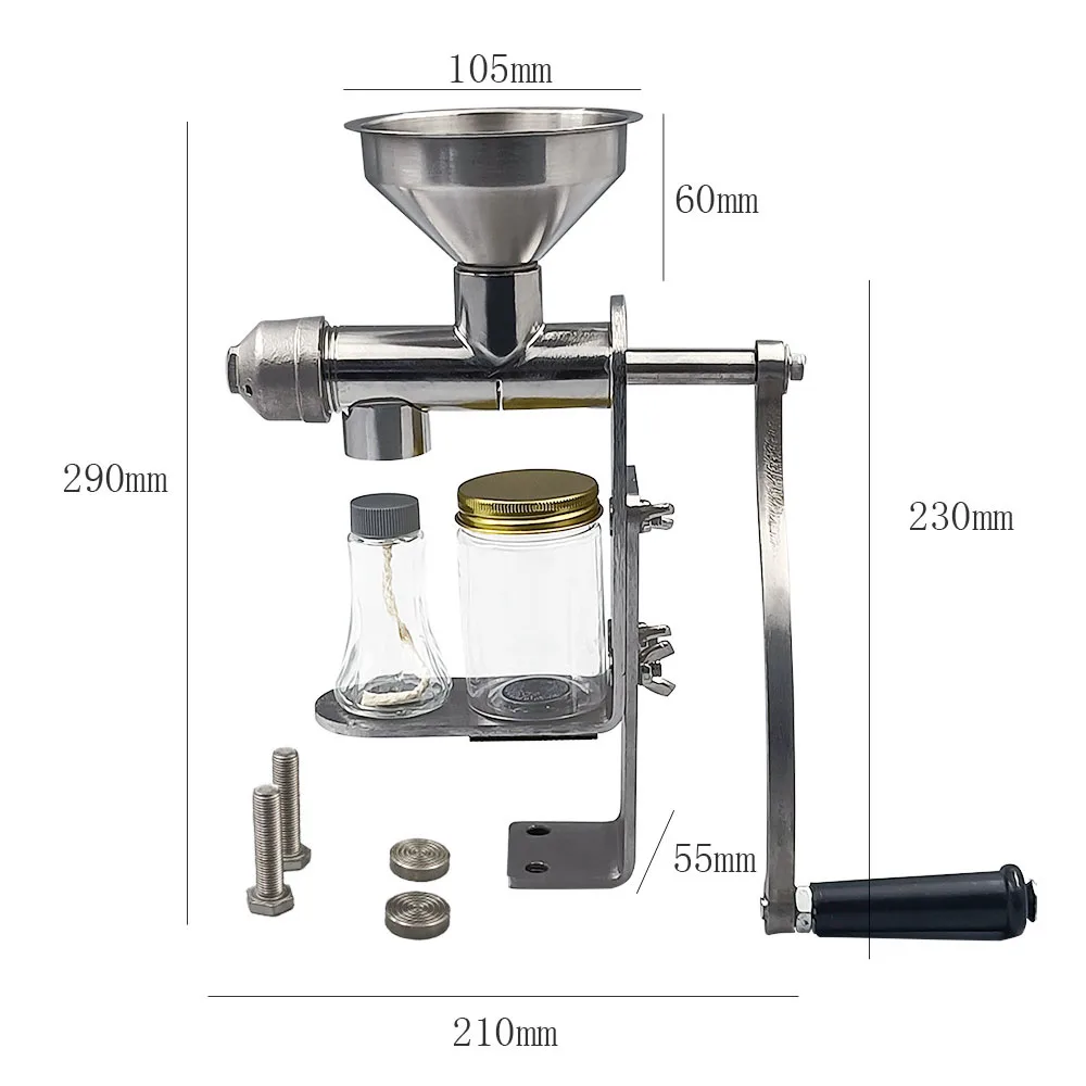 

Hot Selling Mini Manual Oil Press Machine Hand Operated Oil Making Machine Price