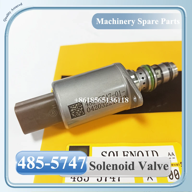 

Excavator Solenoid 485-5747 Main Pump Solenoid Valve 4855747 for the Excavator E320GC E323D