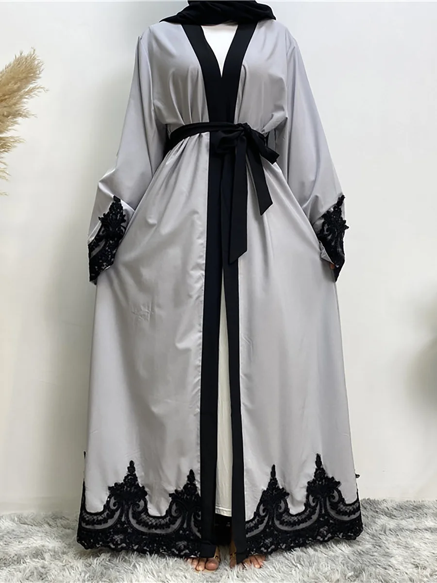 36/5000 Moderate Abaya Ramadan abaya for women Muslim Turkish Arab abaya Islamic Clothing for Muslim women Kimono abaya