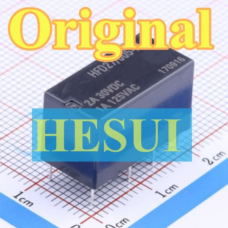 Subminiature 5V relay Double pole double throw HFD27/005-M DIP 10x20.2mm